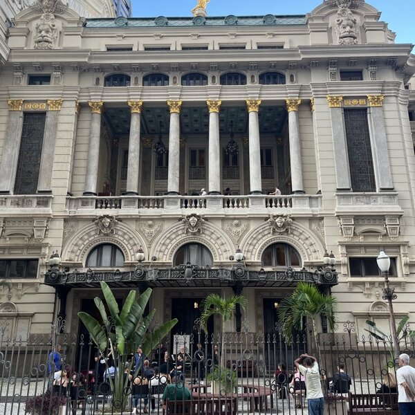 Teatro Municipal facade, Rio de Janeiro