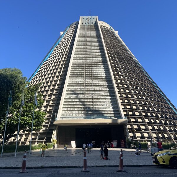 Catedral Metropolitana exterior, Rio de Janeiro